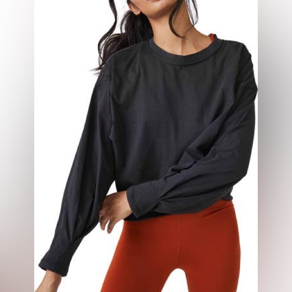FP Movement by Free People Tops - FP Movement by Free People Black Long Sleeve Top
